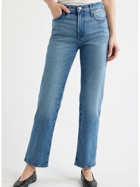 Madewell • The Longline Straight Leg Jean in Pickett Wash